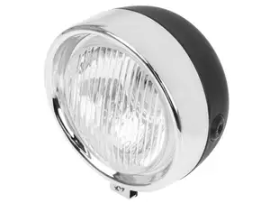 Phares ronds noir mat (avec spoiler) Phares ronds noir mat (avec spoiler)