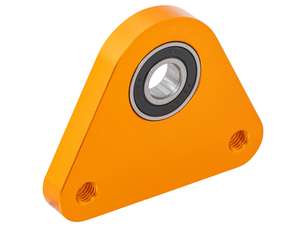 swiing® ingenious plaque triangulaire aluminium orange doré | Piaggio Ciao, SI, Bravo, Grillo swiing® ingenious plaque triangulaire aluminium orange doré | Piaggio Ciao, SI, Bravo, Grillo