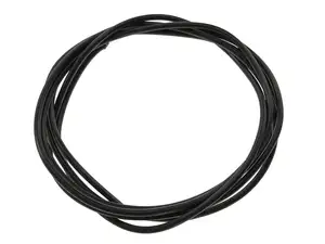 Câble d'alimentation 1 fil noir 1 mm² (au mètre) Câble d'alimentation 1 fil noir 1 mm² (au mètre)