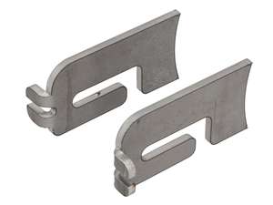 Supports de roue Siggnature à souder axe de roue 10.5 mm Supports de roue Siggnature à souder axe de roue 10.5 mm