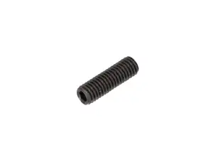 Vis sans tête M5x16 à six pans creux, embout conique noirci Vis sans tête M5x16 à six pans creux, embout conique noirci