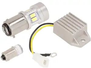 GPO 6V LED-Set (BAX15d) avec GPO régulateur de tension | Puch GPO 6V LED-Set (BAX15d) avec GPO régulateur de tension | Puch