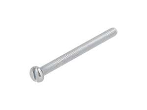 Vis à tête cylindrique M3x35 à fente, zinguée Vis à tête cylindrique M3x35 à fente, zinguée