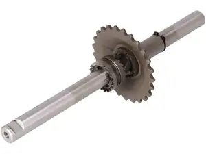 Arbre de kick avec pignon d'entraînement Pédale originale | Tomos Standard, Flexer, Youngster Arbre de kick avec pignon d'entraînement Pédale originale | Tomos Standard, Flexer, Youngster