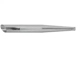 swiing® ingenious Pot d'échappement Drag Pipe 45° chrome Ø 28 / 70 mm swiing® ingenious Pot d'échappement Drag Pipe 45° chrome Ø 28 / 70 mm