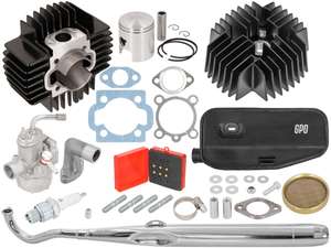 GPO Tuning-Set 43.5 mm (réplique Metrakit) | Puch E50 / ZA50 GPO Tuning-Set 43.5 mm (réplique Metrakit) | Puch E50 / ZA50