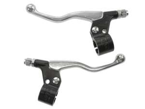 Kit de leviers de frein Lusito en aluminium nu noir Kit de leviers de frein Lusito en aluminium nu noir