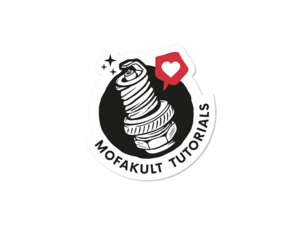mk-Merch Autocollant "mofakult Tutorials" Ø 40 mm mk-Merch Autocollant "mofakult Tutorials" Ø 40 mm