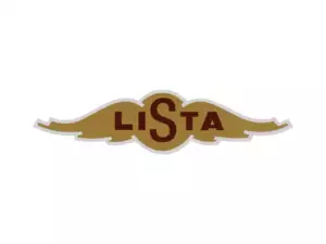 Autocollant réservoir "Lista" 123 x 31 mm | Lista Autocollant réservoir "Lista" 123 x 31 mm | Lista
