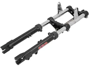 Fourche EBR hydraulique renforcée noire (avec pattes pour frein à disque) | Piaggio Ciao Fourche EBR hydraulique renforcée noire (avec pattes pour frein à disque) | Piaggio Ciao