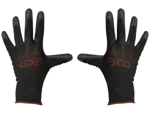 BGS Gants de mécanicien (M - XL) noir BGS Gants de mécanicien (M - XL) noir