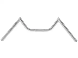 Guidon plaque de fourche 18 cm Racing Chrome Guidon plaque de fourche 18 cm Racing Chrome