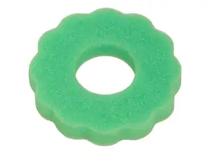 Ornamental sponge corrugated tank cap green Ornamental sponge corrugated tank cap green