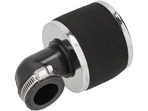 Filtre à air de course à 90° en mousse Ø 27 / 34 mm Filtre à air de course à 90° en mousse Ø 27 / 34 mm