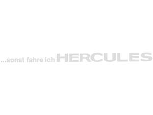 mk-Merch Autocollant "... sinon je roule en Hercules" 335 x 20 mm blanc mk-Merch Autocollant "... sinon je roule en Hercules" 335 x 20 mm blanc