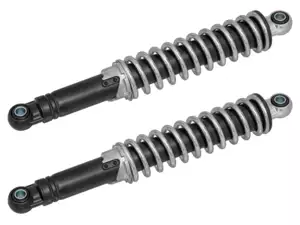 Amortisseur IMCA 30 cm chrome / noir Amortisseur IMCA 30 cm chrome / noir