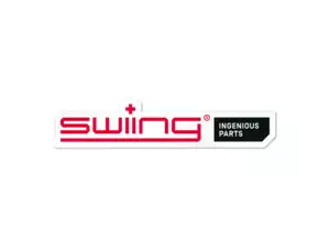 Autocollant "swiing® ingenious parts" 90 x 19 mm Autocollant "swiing® ingenious parts" 90 x 19 mm