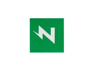 NewFren autocollant "N" vert NewFren autocollant "N" vert