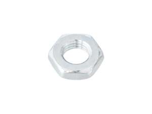 Écrou M10x1.25 filet fin zingué bas Écrou M10x1.25 filet fin zingué bas