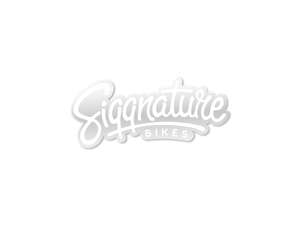 Siggnature autocollant "Siggnature Bikes" 70 x 30 mm transparent blanc Siggnature autocollant "Siggnature Bikes" 70 x 30 mm transparent blanc