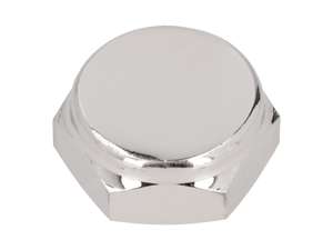 écrou de pivot de fourche M26x1 fermé moyen haut chrome | Hercules Prima, Optima écrou de pivot de fourche M26x1 fermé moyen haut chrome | Hercules Prima, Optima