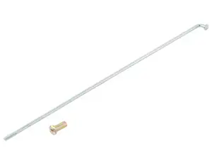 GPO 19" spoke single incl. nipple (2.9 x 212 mm) galvanized steel GPO 19" spoke single incl. nipple (2.9 x 212 mm) galvanized steel