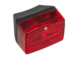 Rear light black - red Rear light black - red