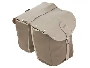 Sacoche à bagages Oldschool grise Sacoche à bagages Oldschool grise