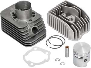 Kit de cylindres Polini 43 mm incl. tête 10 mm KoBo | Piaggio Ciao, Bravo, Boxer Kit de cylindres Polini 43 mm incl. tête 10 mm KoBo | Piaggio Ciao, Bravo, Boxer