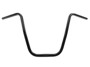 Guidon plaque de fourche 36 cm curved noir Guidon plaque de fourche 36 cm curved noir