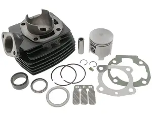 Malossi 45.5 mm cylinder kit cast iron | Peugeot 103 SP, SPX Malossi 45.5 mm cylinder kit cast iron | Peugeot 103 SP, SPX