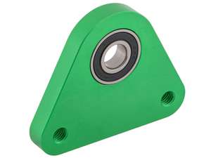 swiing® ingenious Plaque de support triangulaire en aluminium vert | Piaggio Ciao, SI, Bravo, Grillo swiing® ingenious Plaque de support triangulaire en aluminium vert | Piaggio Ciao, SI, Bravo, Grillo