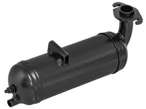 Echappement PGT avec raccord à bride et patte | Peugeot 103 Vogue Echappement PGT avec raccord à bride et patte | Peugeot 103 Vogue