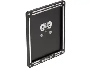 66HEROES Cadre de numérotation Custom "mofakult" noir (version DE) 66HEROES Cadre de numérotation Custom "mofakult" noir (version DE)