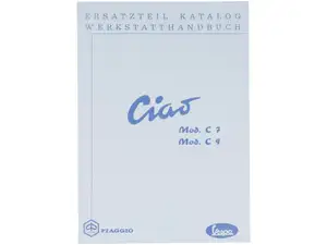 Catalogue de pièces détachées | Piaggio Ciao C7, C9 Catalogue de pièces détachées | Piaggio Ciao C7, C9