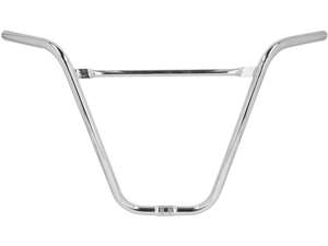 Guidon Potence 40 cm courbée avec entretoise Chrome Guidon Potence 40 cm courbée avec entretoise Chrome