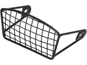 Grille de lampe noire carrée Grille de lampe noire carrée