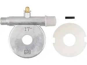 GPO Entraînement tachymétrique 17" avec crochet axe 11 mm GPO Entraînement tachymétrique 17" avec crochet axe 11 mm