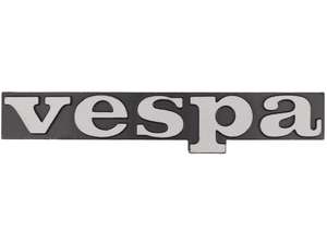 CIF emblème plaque de jambe "vespa" aluminium | Vespa PX, T5 CIF emblème plaque de jambe "vespa" aluminium | Vespa PX, T5