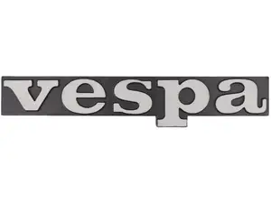 CIF emblem leg shield "vespa" aluminum | Vespa PX, T5 CIF emblem leg shield "vespa" aluminum | Vespa PX, T5