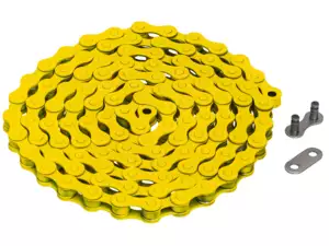 KMC pedal chain yellow KMC pedal chain yellow