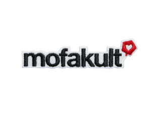 mk-Merch Ecusson "mofakult" 80 x 20 mm mk-Merch Ecusson "mofakult" 80 x 20 mm
