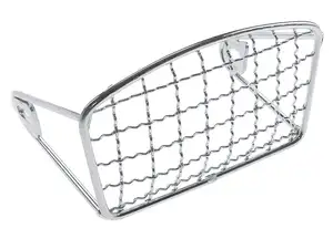 Grille de lampe chromée carrée Grille de lampe chromée carrée
