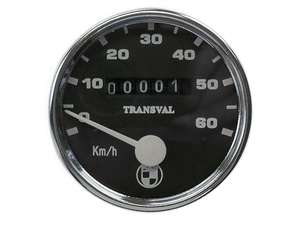 Compteur de vitesse Transval 60 km/h, Ø 60 mm « Puch » | Puch Compteur de vitesse Transval 60 km/h, Ø 60 mm « Puch » | Puch