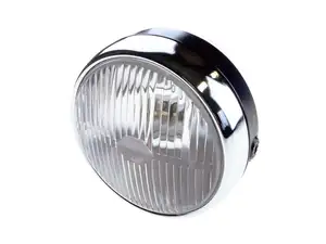 Projecteur GUIA rond Ø 14 cm chrome / noir Projecteur GUIA rond Ø 14 cm chrome / noir