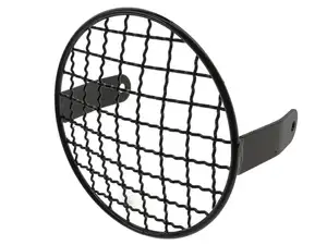 Grille de lampe ronde noire Grille de lampe ronde noire