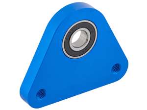 swiing® ingenious Plaque de support triangulaire en aluminium bleu | Piaggio Ciao, SI, Bravo, Grillo swiing® ingenious Plaque de support triangulaire en aluminium bleu | Piaggio Ciao, SI, Bravo, Grillo