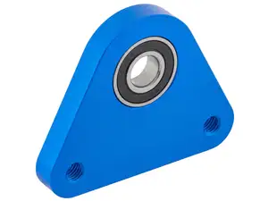 swiing® ingenious triangular bearing plate blue | Piaggio Ciao, SI, Bravo swiing® ingenious triangular bearing plate blue | Piaggio Ciao, SI, Bravo