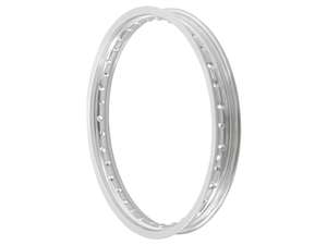 Anneau de jante 1.60 x 17" (56 mm) Alu argent anodisé Anneau de jante 1.60 x 17" (56 mm) Alu argent anodisé