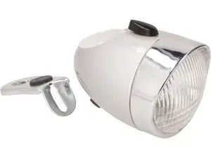 Union Eierlampe Ø 103 mm avec interrupteur (fixation centrale) argent NOS Union Eierlampe Ø 103 mm avec interrupteur (fixation centrale) argent NOS